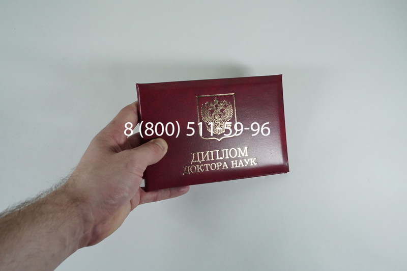 Диплом доктора наук 2007 в Ижевске